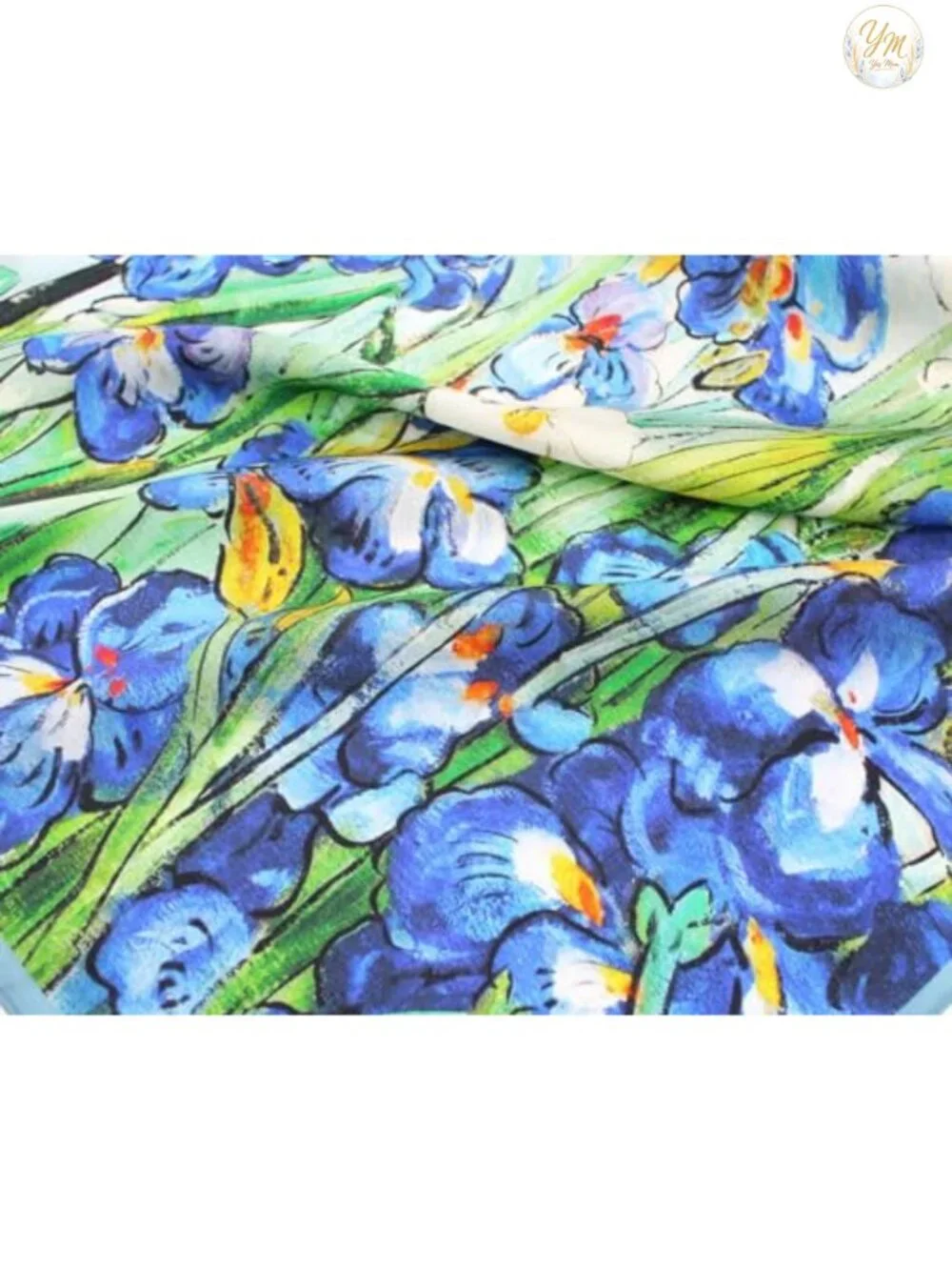 100% Silk Long Scarf Women Oblong Shawl Lightweight Stole Gift